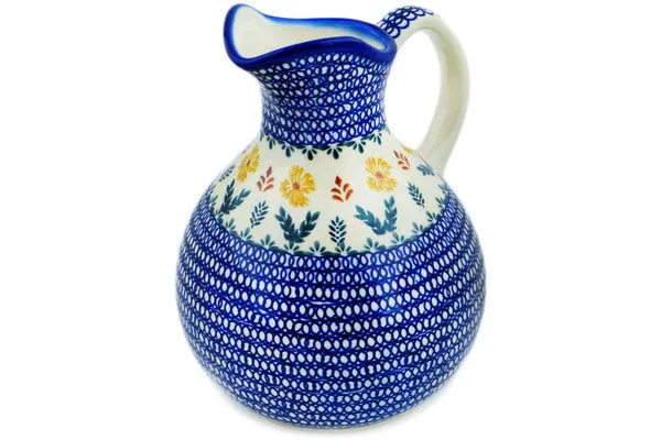 10 Cup Pitcher - Golden Flower Garden