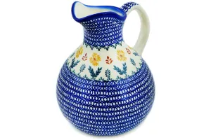 10 Cup Pitcher - Golden Flower Garden