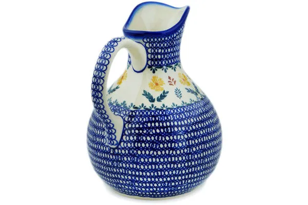 10 Cup Pitcher - Golden Flower Garden