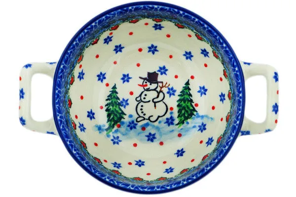 10 oz Bouillon Cup - Dancing Snowman