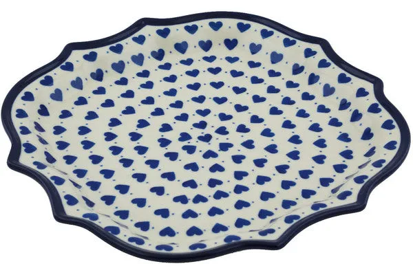 10" 8 Point Plate - Hearts Delight