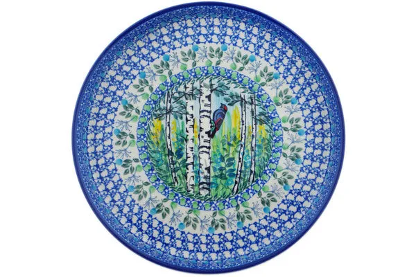10" Cookie Platter - Wondrous Woodpecker