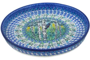 10" Cookie Platter - Wondrous Woodpecker