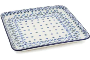 11" Platter - Winter Vinery