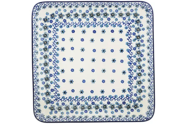 11" Platter - Winter Vinery