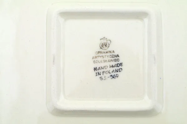 12" Square Platter - Maraschino