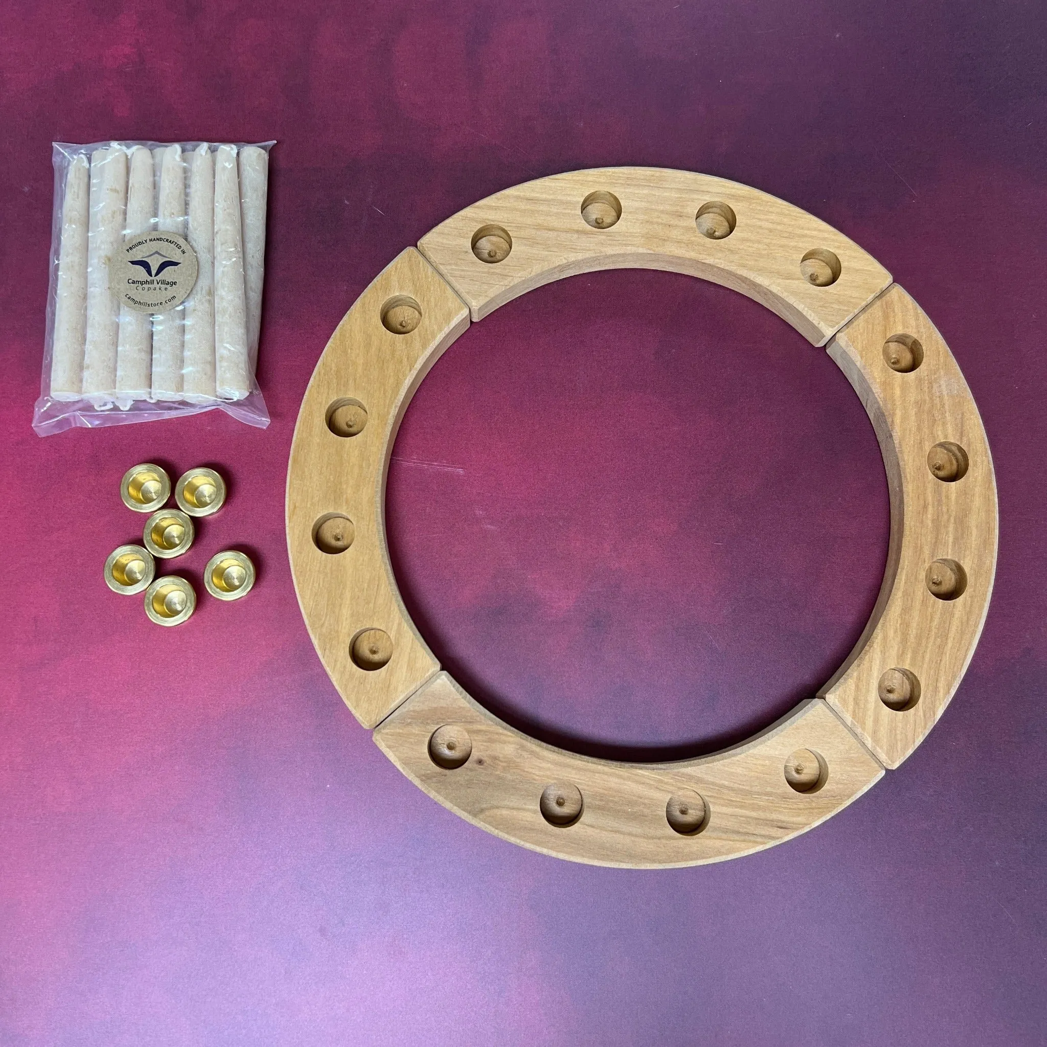 16 hole birthday ring set