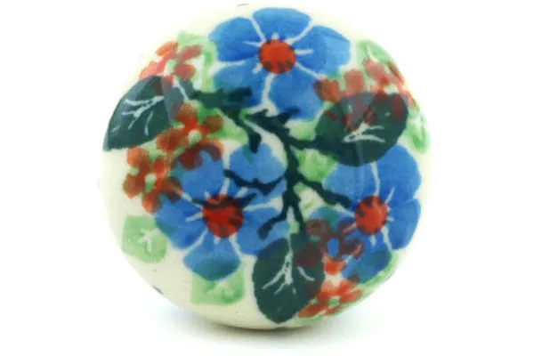 1" Drawer knob 1-1/2 inch - Spring Wreath