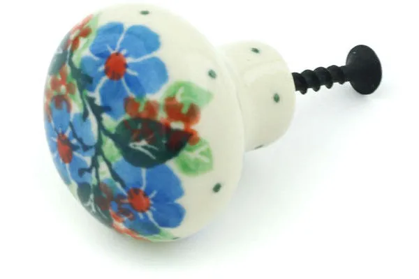 1" Drawer knob 1-1/2 inch - Spring Wreath
