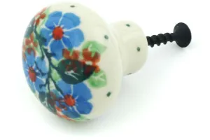 1" Drawer knob 1-1/2 inch - Spring Wreath