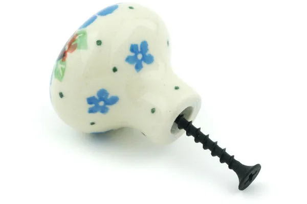 1" Drawer knob 1-1/2 inch - Spring Wreath