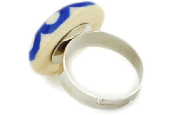 1" Ring - Polka Dot