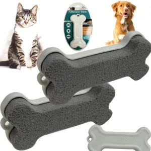 2 Pack Pet Dog Hair Remover Pumice STONE Sweeps Fur Lint Away Use Carpet Couches