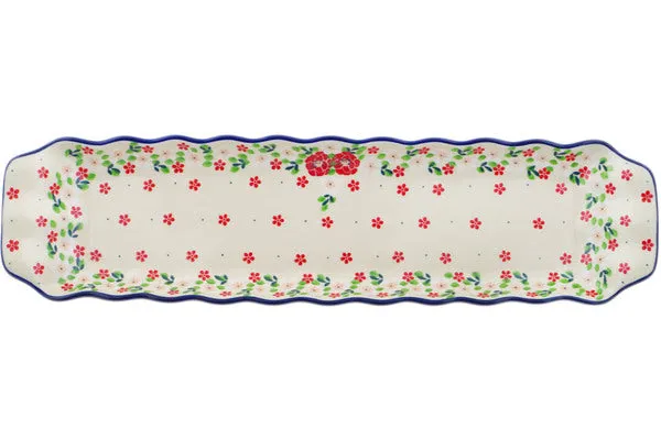 20" Platter - Rosy Cheeks