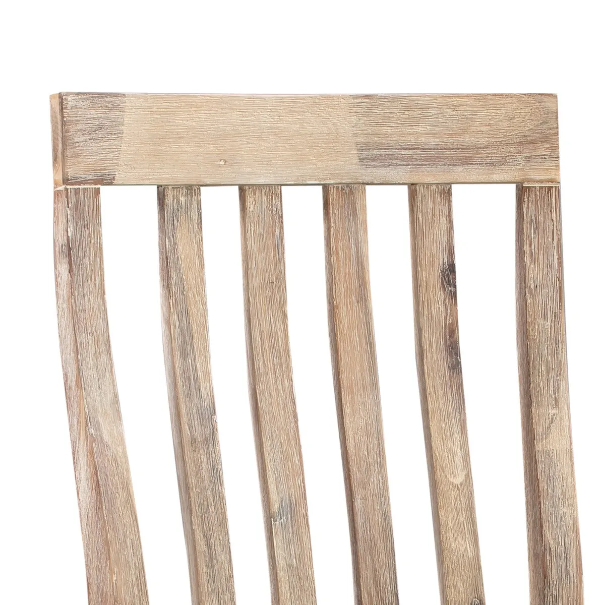 2x Wooden Frame Leatherette Dining Chairs | Solid Acacia Wood & Veneer | Oak Colour