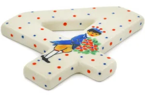 4-inch House Number FOUR (4) - Charming Prince