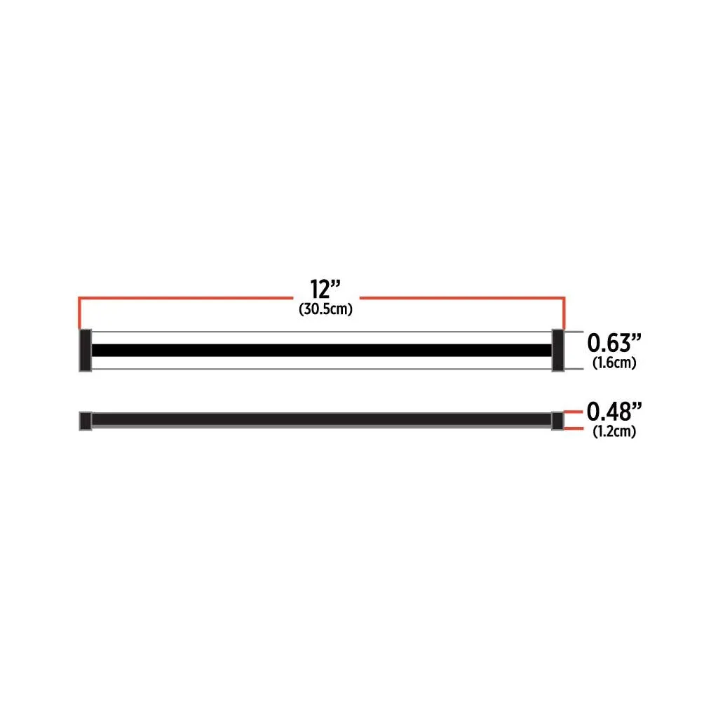 48" Glow Series Strip Light - Side Shine - Blue