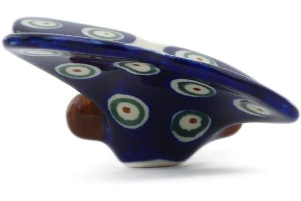 5" Butterfly Figurine - Peacock Leaves