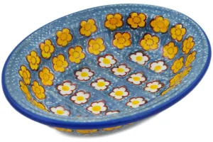 5" Soap Dish - Popcorn Daisies