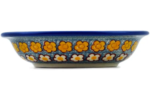 5" Soap Dish - Popcorn Daisies