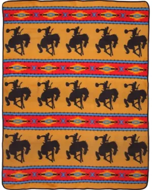 60" X 80" Fleece Lodge Blanket #16