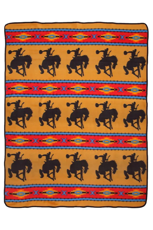 60" X 80" Fleece Lodge Blanket #16