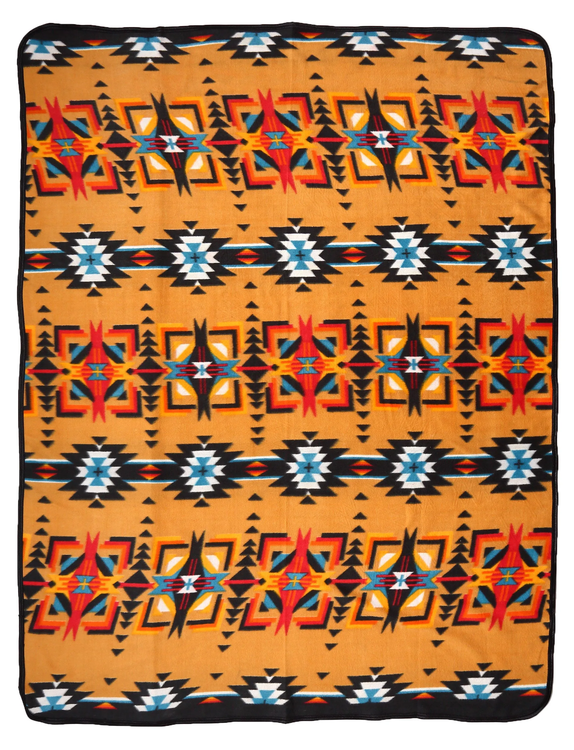 60" X 80" Fleece Lodge Blanket #44