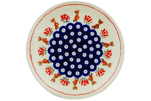 7" Salad Plate - Floral Fox