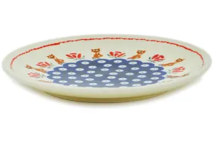 7" Salad Plate - Floral Fox
