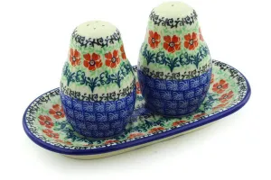 7" Salt and Pepper 3-Piece Set - Maraschino
