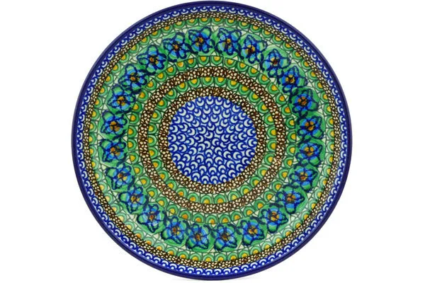 9" Luncheon Plate - Mardi Gras