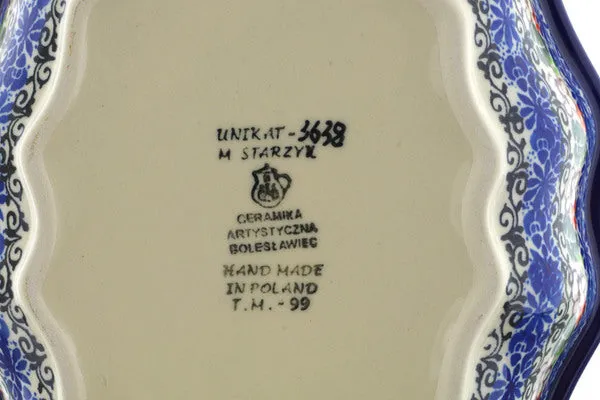 9" Serving Bowl - Pansy Garden