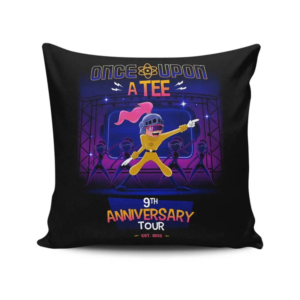 9th Anniversary Tour - Throw Pillow
