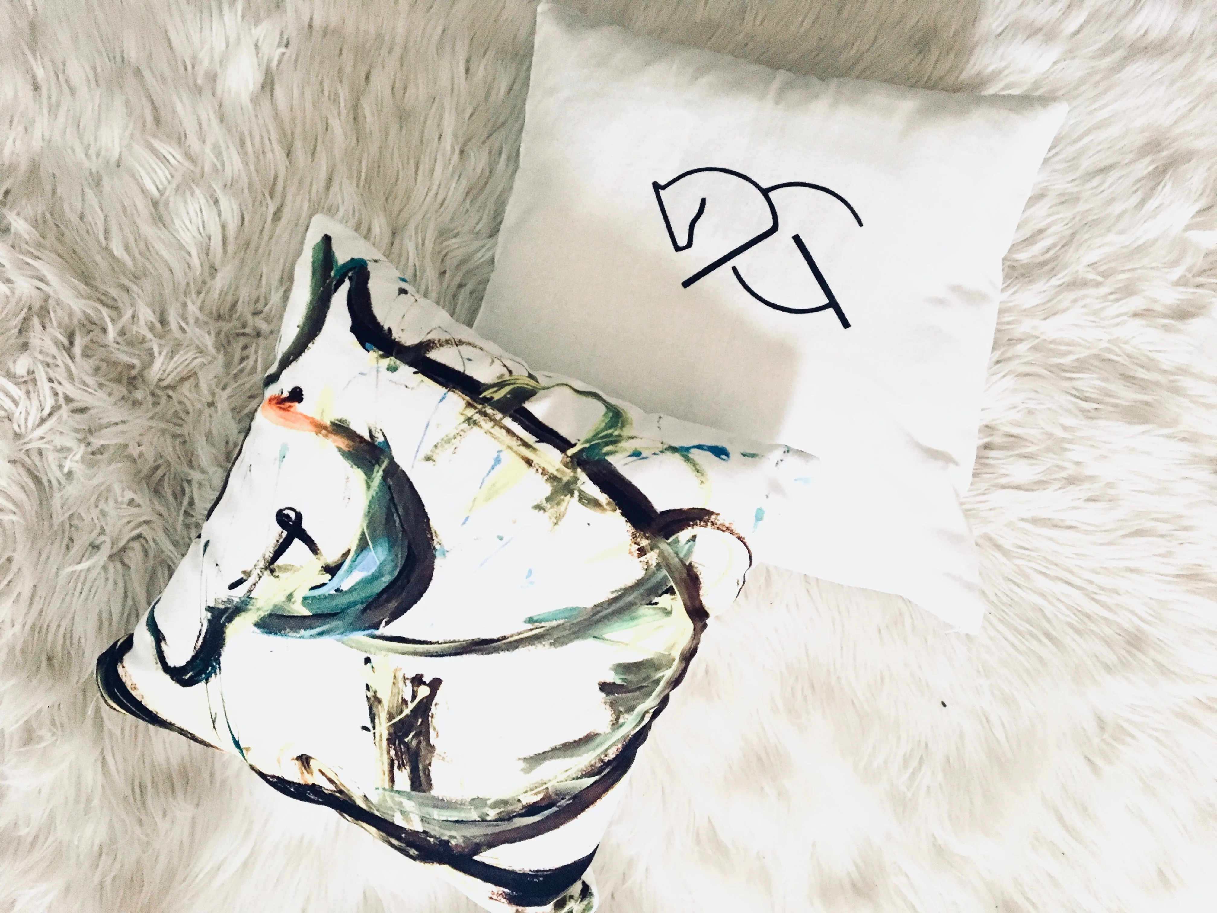 ACG THROW PILLOW COVER - WHITE - AtelierCG