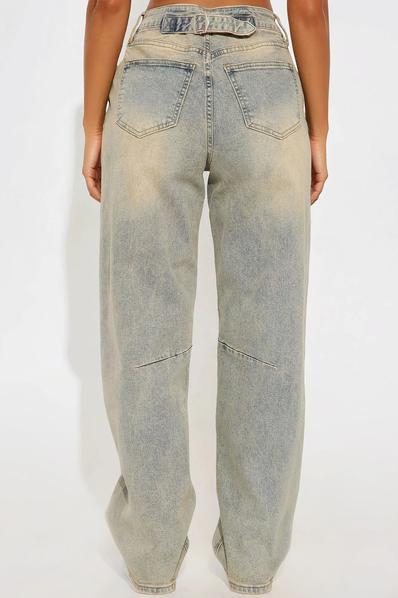 Always Pressed Baggy Jeans - Vintage Wash