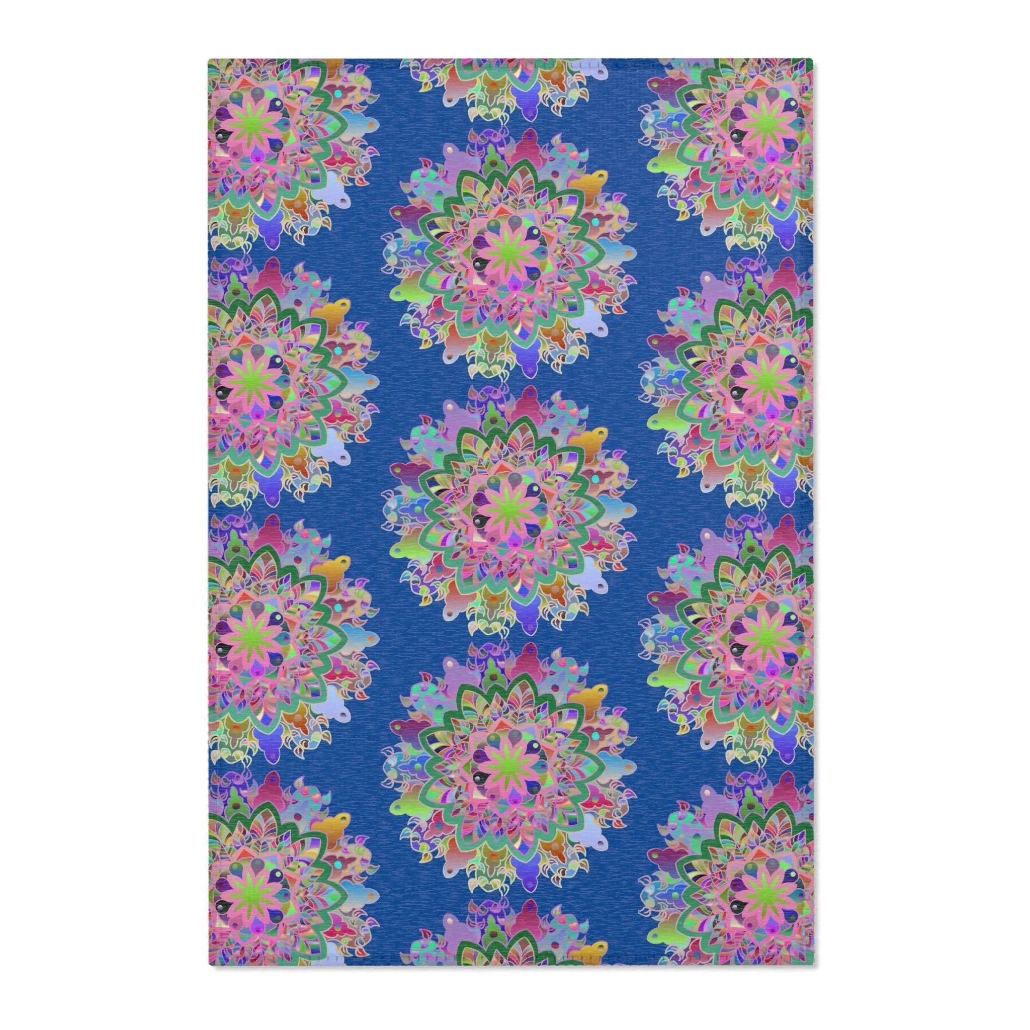 Area Rugs Featuring Hand-Drawn Mandala Designs