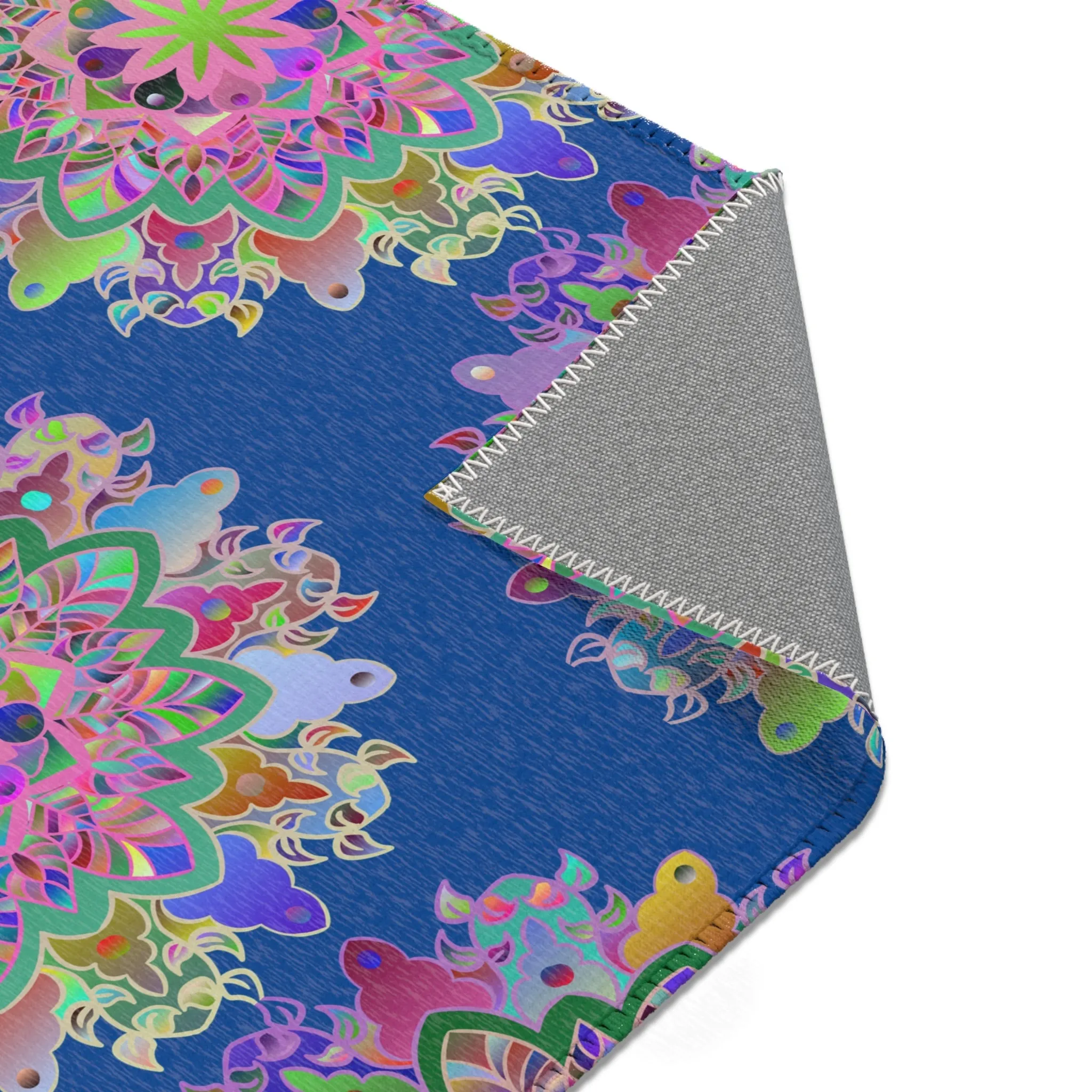 Area Rugs Featuring Hand-Drawn Mandala Designs