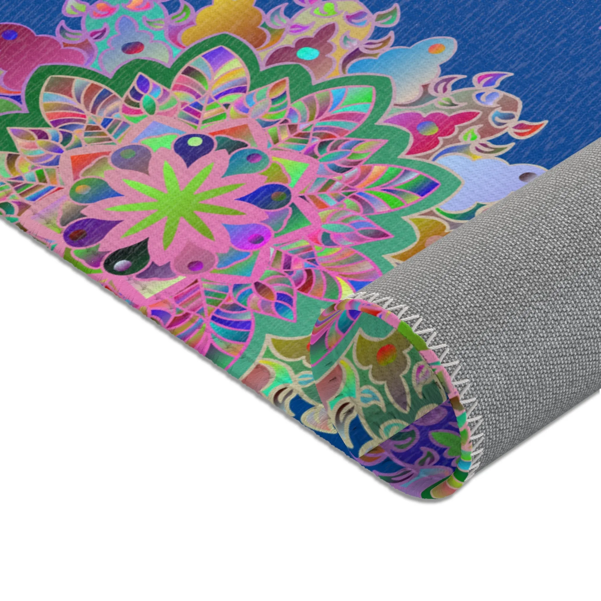 Area Rugs Featuring Hand-Drawn Mandala Designs