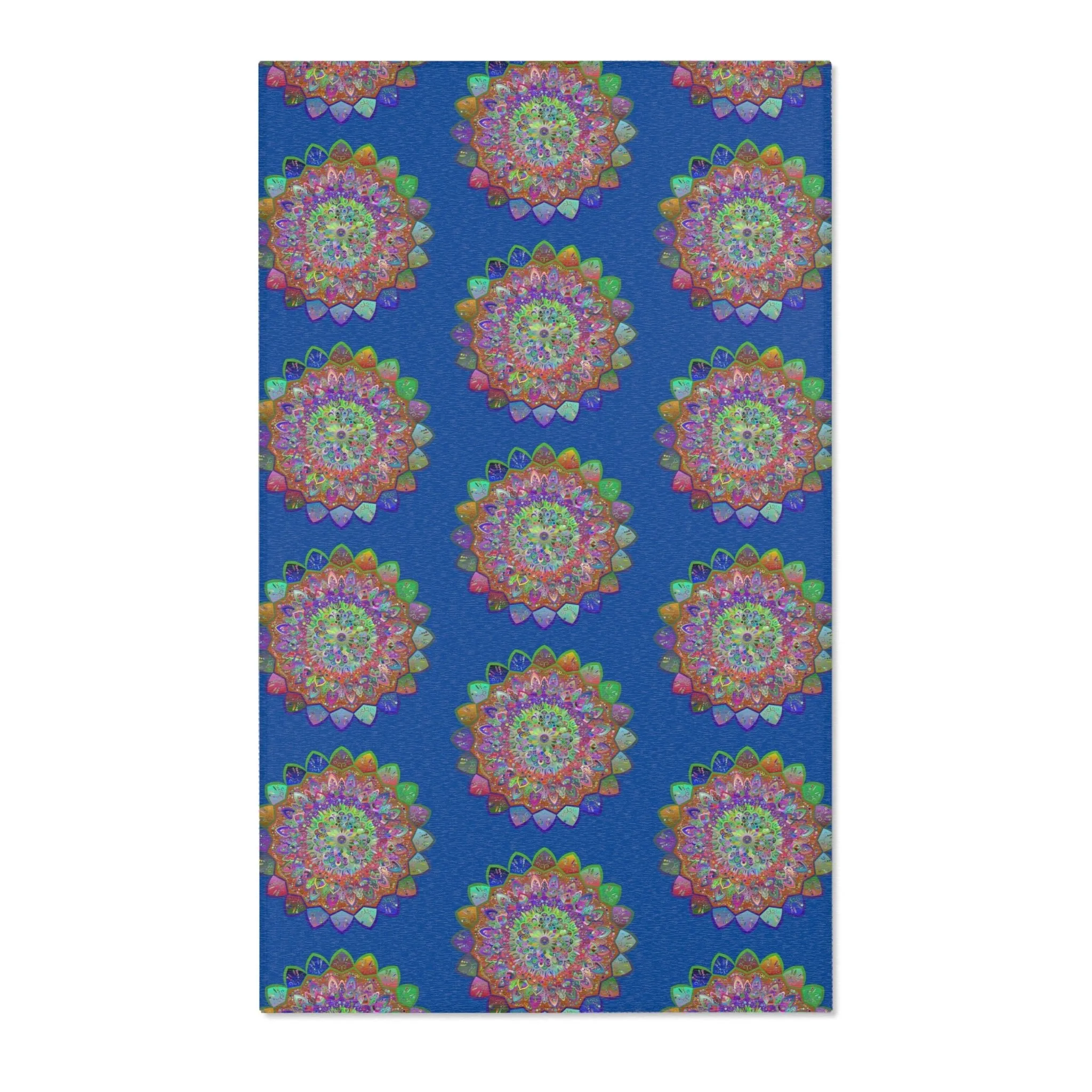 Area Rugs Featuring Hand-Drawn Mandala Designs