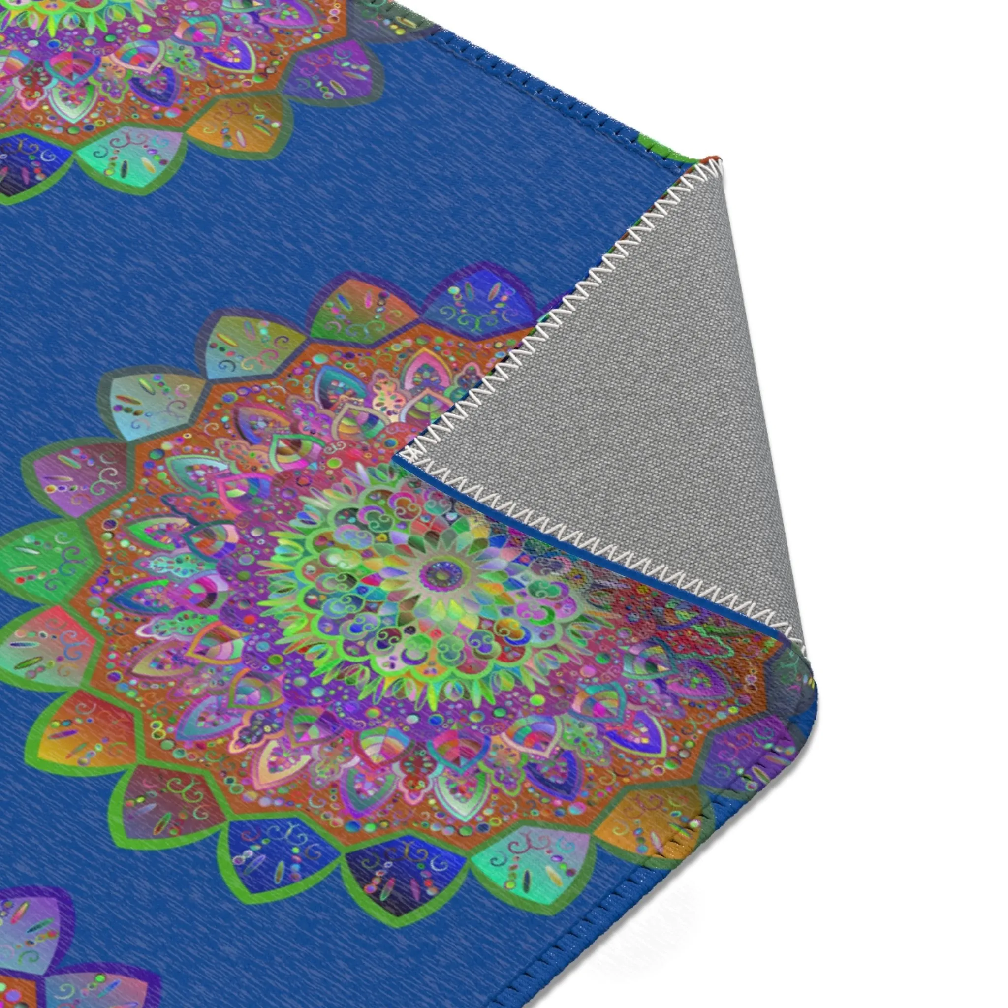 Area Rugs Featuring Hand-Drawn Mandala Designs