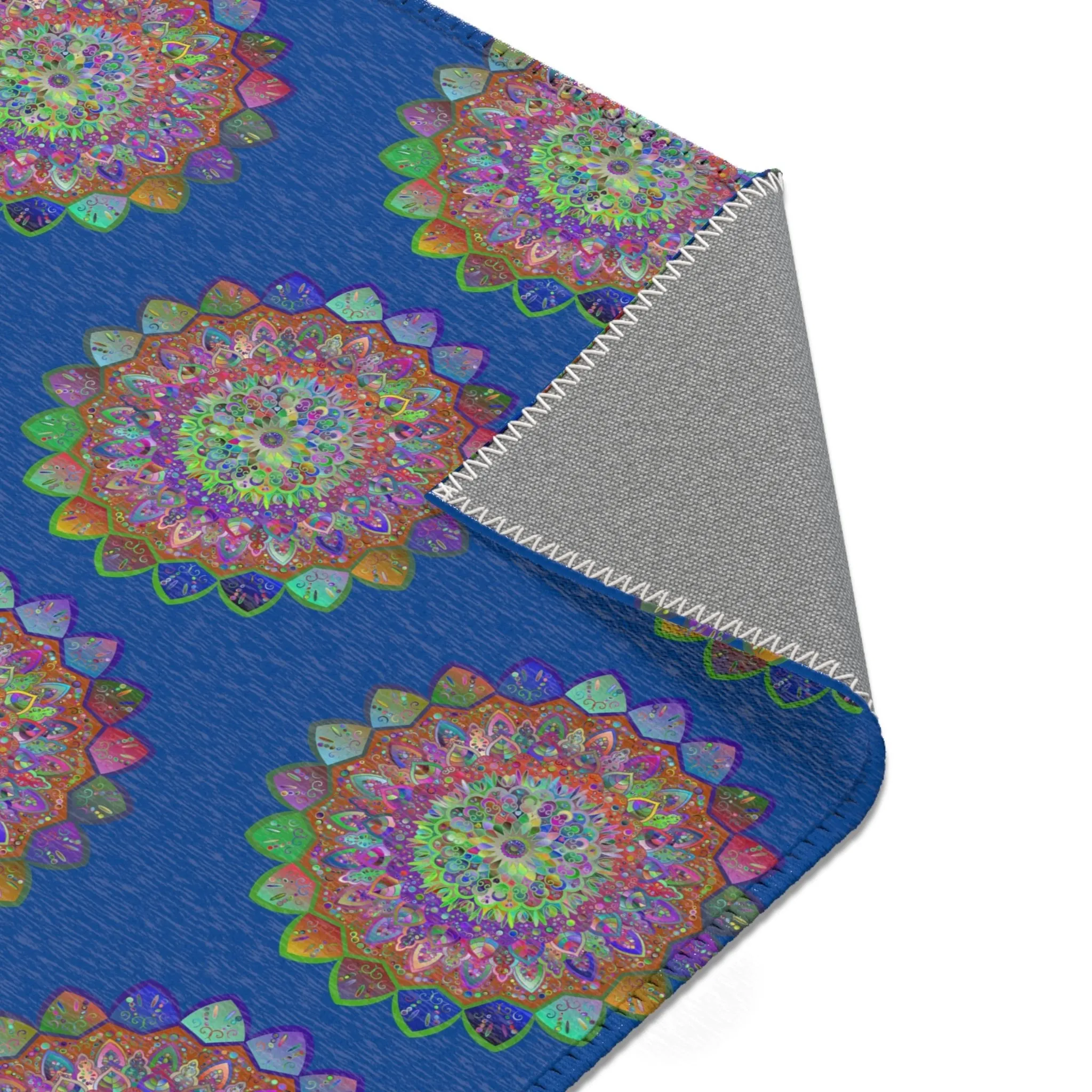 Area Rugs Featuring Hand-Drawn Mandala Designs