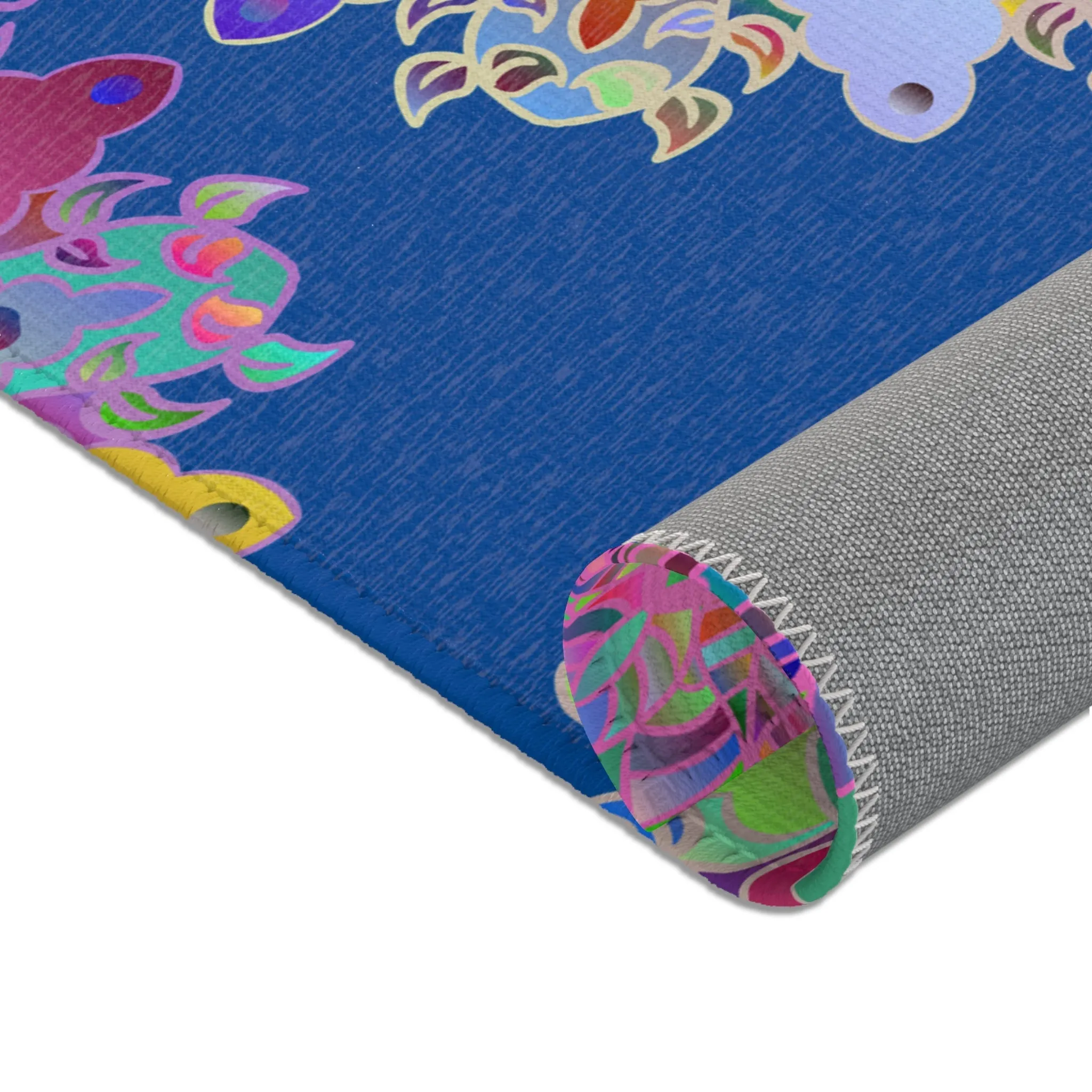Area Rugs Featuring Hand-Drawn Mandala Designs