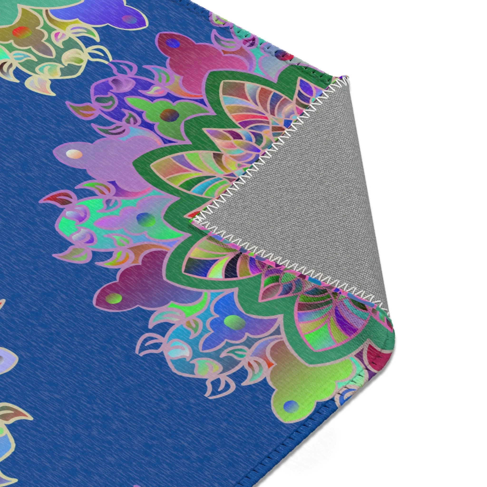Area Rugs Featuring Hand-Drawn Mandala Designs