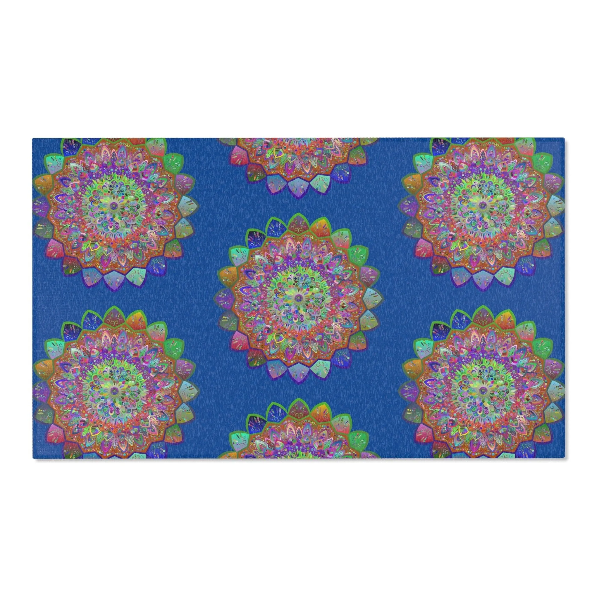 Area Rugs Featuring Hand-Drawn Mandala Designs