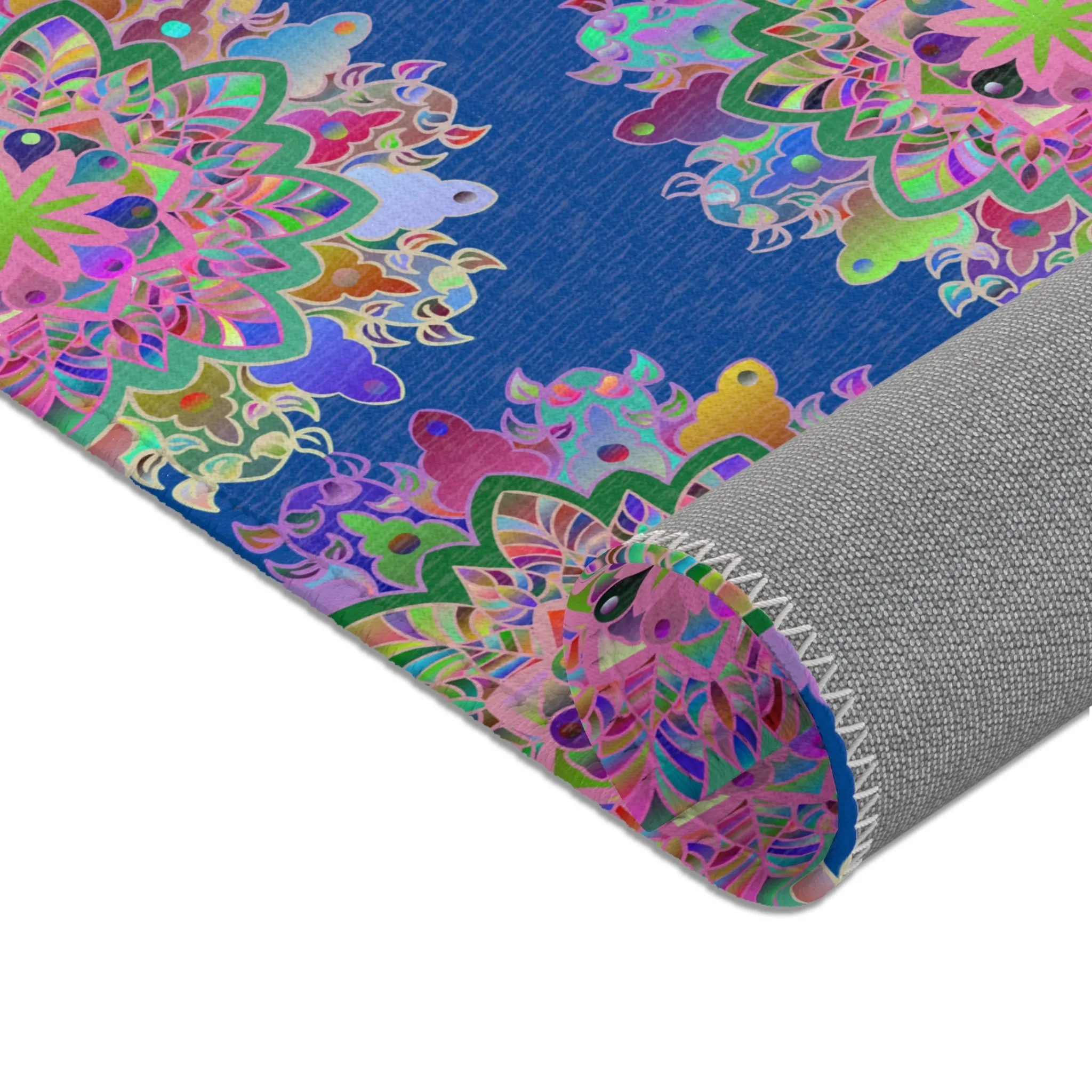 Area Rugs Featuring Hand-Drawn Mandala Designs