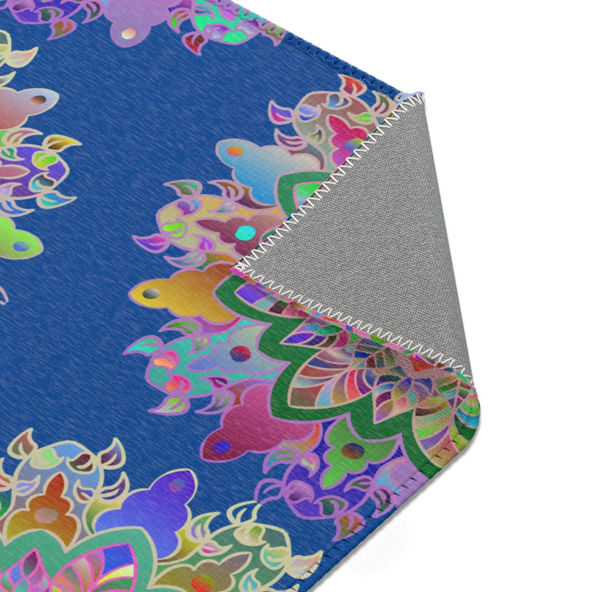 Area Rugs Featuring Hand-Drawn Mandala Designs