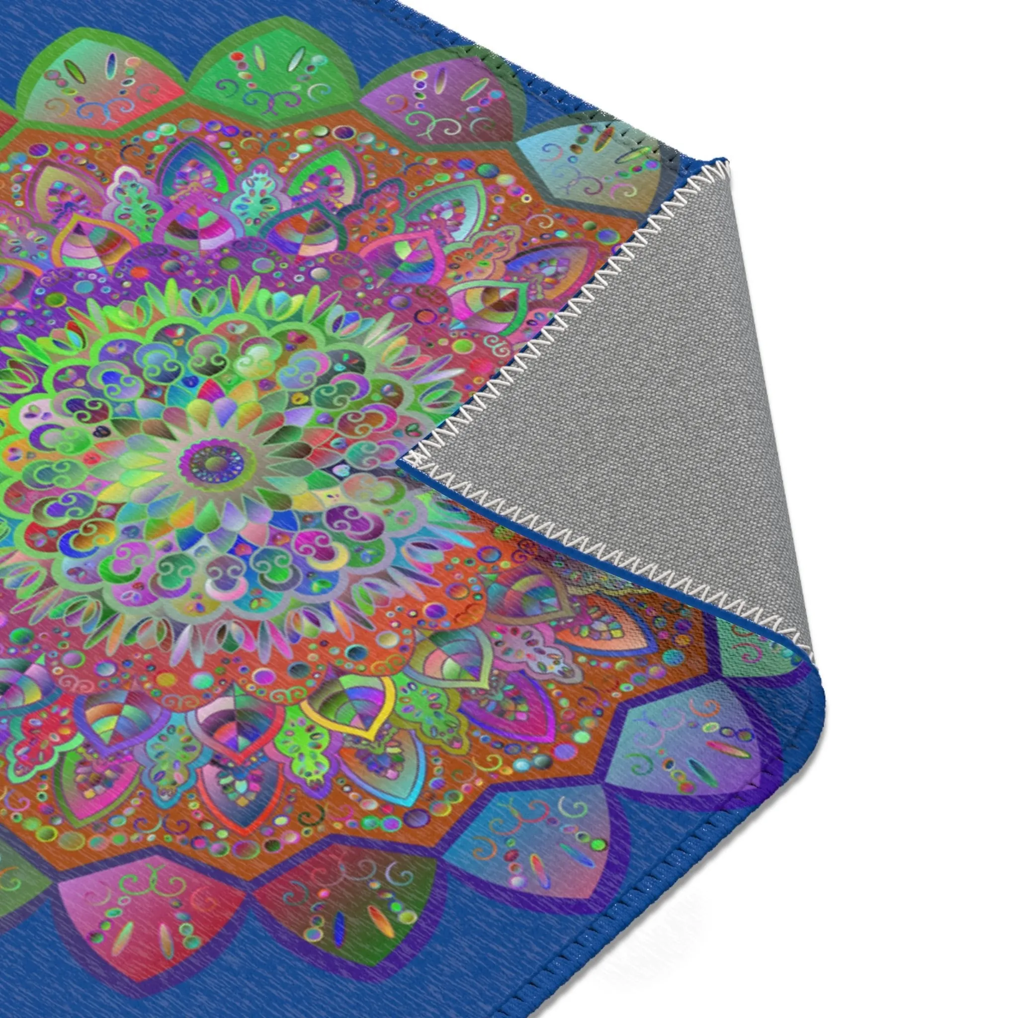 Area Rugs Featuring Hand-Drawn Mandala Designs