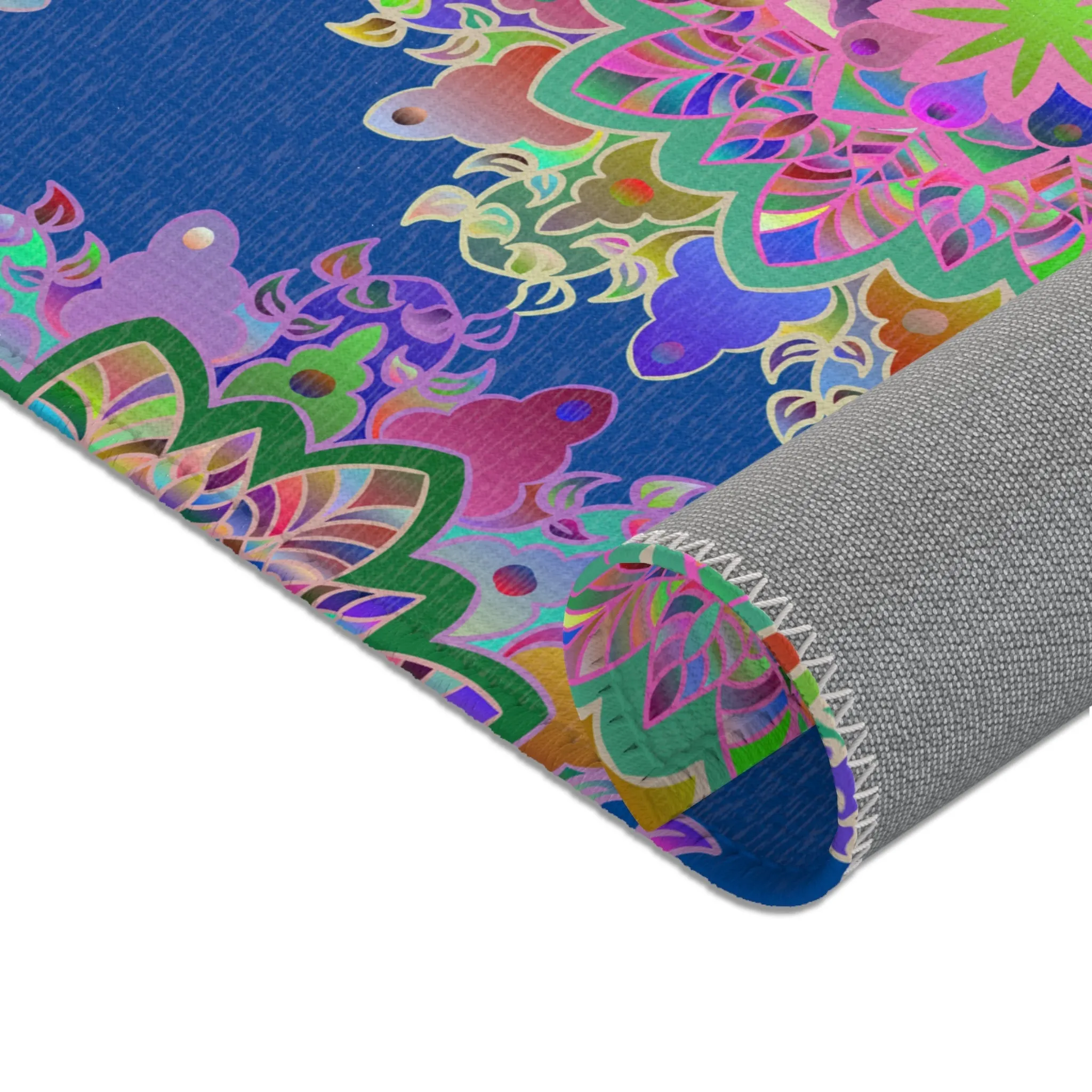 Area Rugs Featuring Hand-Drawn Mandala Designs