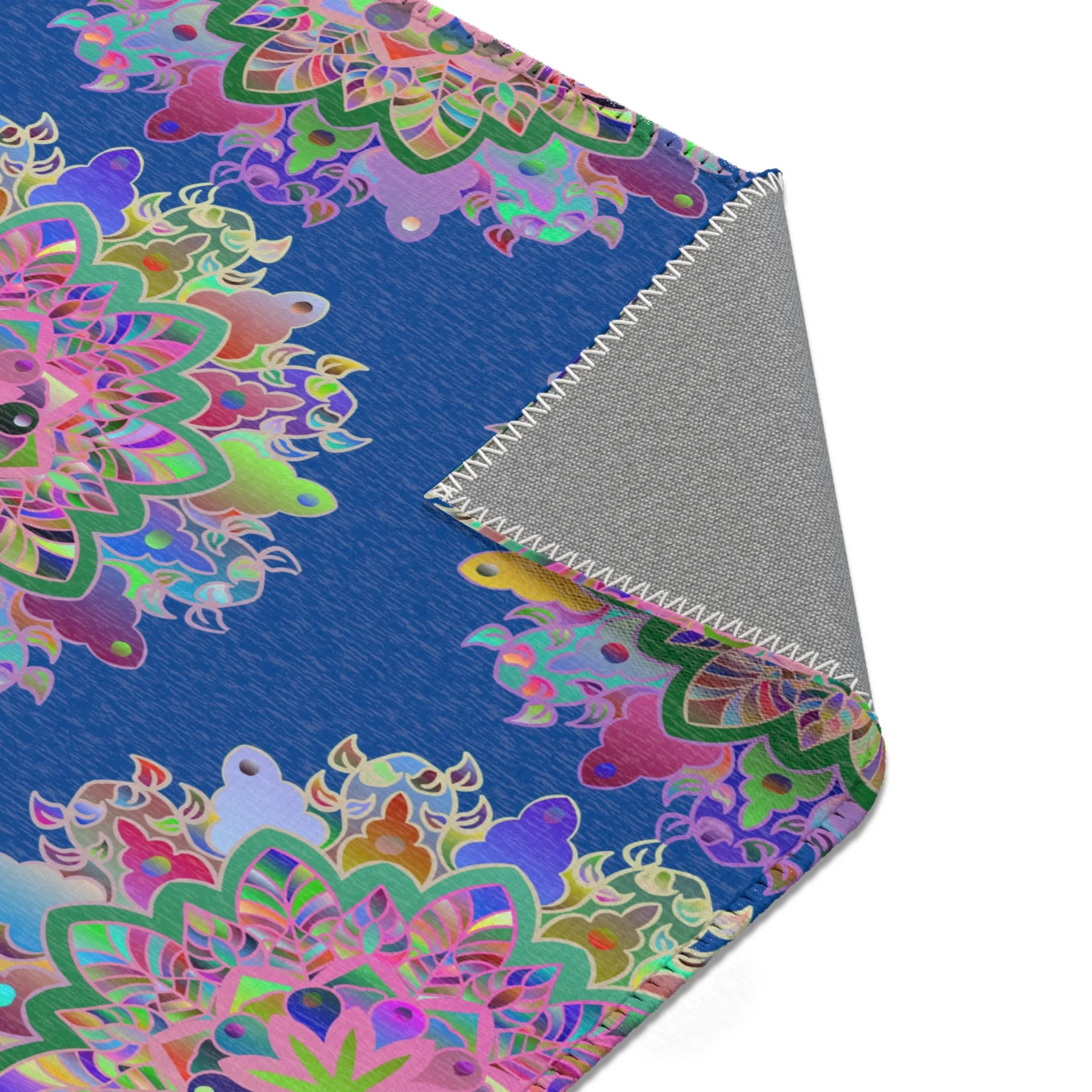 Area Rugs Featuring Hand-Drawn Mandala Designs