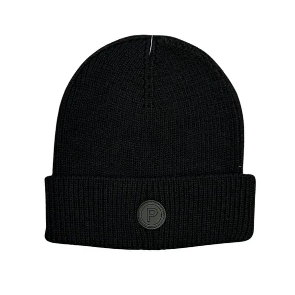 Baby Beanie | Knit | Black | Pramie aw24